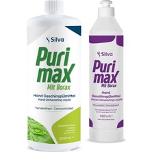Ayrex Silva Purimax Elde Yıkama Bulaşık Deterjanı 1 Litre