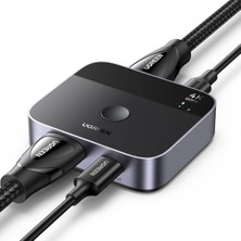 Ayrex Ugreen AW503 Usb-C + HDMI 2 Giriş 1 Çıkış Switch, 4K 60Hz, 55452