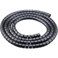 Ayrex Nead Kablo Toplama Spirali 20'lik Siyah 1 Metre