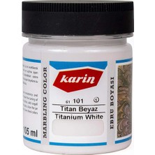 Ayrex Karin Karin Ebru Boyasi Beyaz 105 ml