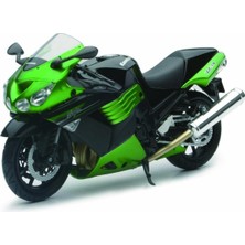 Ayrex New Ray 1: 12 Kawasaki Zx-14 Siyah 2011 Motorradmodell