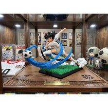 Hobifabrik Atölye Captain Tsubasa Efsane Şut Efektli Dev Boy Figür 40 cm – Özel Tasarım Dekoratif Obje