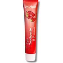 Ayrex Zubio Florürsüz Çocuk Diş Macunu Çilek, 50 gr