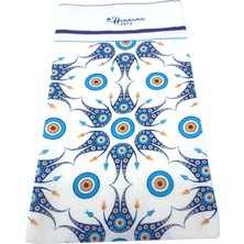 Ayrex Kese 1973 Büyük Nazar Çini Baskılı Hamam & Banyo Kesesi