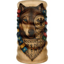 Ayrex Bebo Store Extreme Spor Motor ve Bisiklet Kullananlara Özel Desenli Buff Boyunluk Bandana Bal