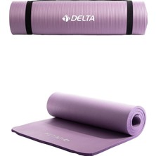 Ayrex Delta Konfor Zemin 10 mm Taşıma Askılı Pilates Minderi Yoga Matı, 10 mm