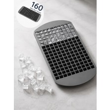 Ayrex Beylini 160'LI Mini Buz Kalıbı Yapışmaz Silikon Kolayca Çıkar Kare Buzluk Kokteyl Içec