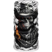 Ayrex Bebo Store Extreme Spor Motor ve Bisiklet Kullananlara Özel Desenli Buff Boyunluk Bandana Bal