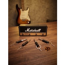 EnstruMarket Marshall Gitar Amfisi Şeklinde Anahtar Tutucu Gerçek Jacklı