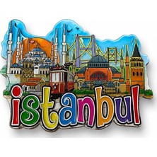 Magicool Istanbul Temalı Silikon Buzdolapı Süsü Magnet ALK5944