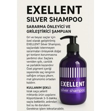 Exellent Silver Mor Şampuanı