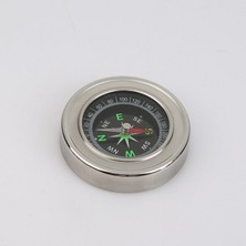 ForWhat Büro Ev Ofis Hediyesi Için 8cm Yuvarlak Metal Kasa Dayanıklı Pusula