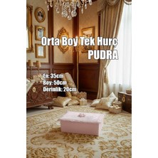 Çeyizlik Orta Tek Hurç Çiçekli, Kadife Tek Hurç Çeyizlik Dantelli Hurç, Orta Boy Hurç