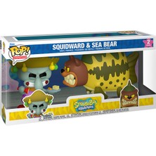 Funko Pop : Spongebob Squarepants - Squidward & Sea Bear ( Two Pack )
