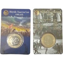 Yediotuz Digital Pazarlama Büyük Taarruzun 100. Yılına Özel 1 Tl Özel Folderinde.