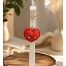 Sevimli Kalp Figürlü 3D Clicker Anahtarlık