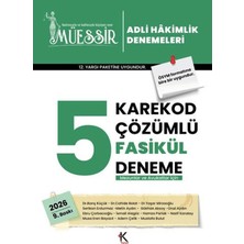 Kuram Kitap 2026 Müessir Adli Hakimlik Denemeleri Karekod Çözümlü