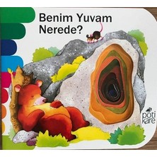 Potikare Yayıncılık Delikli Kitaplar Serisi - Benim Yuvam Nerede