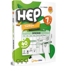 HiperZeka 7. Sınıf Türkçe Hep 40 Deneme