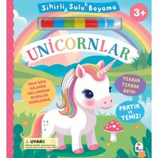 İndigo Çocuk Sihirli Sulu Boyama - Unicornlar