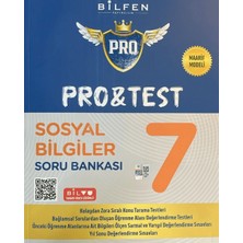 Bilfen Yayıncılık 7. Sınıf Pro Pro&test Sosyal Bilgiler Soru Bankası