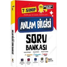 İSEM Yayıncılık 7. Fiber Sınıf Anlam Bilgisi Soru Bankası