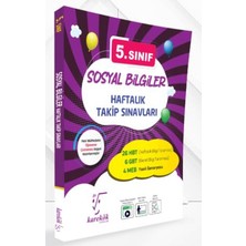 Karekök Yayıncılık 5. Sınıf Sosyal Bilgiler Haftalık Takip Sınavları