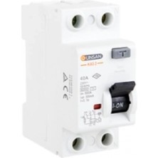 Marsilyan™- 1 Adet Günsan 2X40A 300MA Kaçak Akım Rolesi Ka3 2-40/300MA