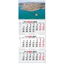 Halk Kitabevi 2027 Gemici Duvar Takvimi - Üsküdar