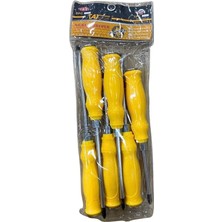 Royaleks 6 Parça Sarı Darbeli Tornavida Seti