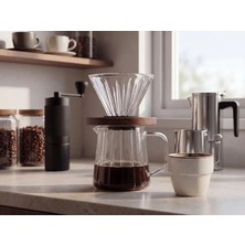 Porland V60 Kahve Demleme Takımı 400 ml