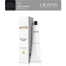 Lilafix Profesyonel Tüp Saç Boyası 60ML - 1.1 Mavi Siyah
