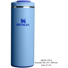 TeknoKapsül The Transit Fliptop Mug 0.35 L Termos Kupa Bardak Matara Mavi, 10-13063-0052