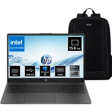 Hp 250 G10 B39W1AT Core I5-1334U 8gb 512GB SSD 15.6″ Windows 11 Pro Notebook + Boz Çanta Hediye