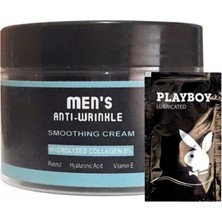 TeknoKapsül Anti-Wrinkle Smoothing Cream LFHX0012 100 ml Erkek Yüzcilt Gençsi Bakım Kremi Men's + Yanında Jel