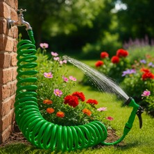 Vovikon Btx 10 Metre 7 Fonksiyon Başlıklı Spiral Hortum