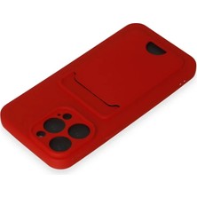 TeknoKapsül Newface Iphone 14 Pro Max Kılıf Kelvin Kartvizitli Silikon - Kırmızı
