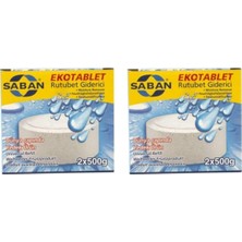 OEM Nem Alıcı Rutubet Giderici Yedek Tablet 2li 2 x 500 Gram Natural