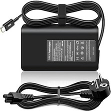 TeknoKapsül 65W Usb-C Şarj Kablosu Güç Kaynağı Dell Latitude 3550 3560 3570 3580 5175 5250 5280 5450 5480 5490 5580 5590 5590 7420 7370 7275 7280 Xps 12 9250 13 9350 9360 9365 9370 Chromebook 3100 3400 5190