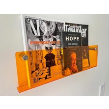 OEM Dekoratif Kitap Raf (Turuncu, 70CM)