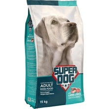 TeknoKapsül Super Dog Kuzu Etli ve Pirinçli Yetişkin Köpek Maması 15 kg