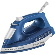 OEM Light &amp; Easy Buharlı Ütü, Seramik-Buegelsohle, Ekstra-Şok Buhar Çıkışı:, 2400 W Mavi 24830-56