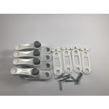 OEM Metal Emniyet Kilidi Pimapen Kilidi Güvenlik Düğmeli Metal Kilit (4 Adet)