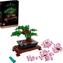 TeknoKapsül LEGO Icons Bonsai Ağacı Seti, Yetişkinler Için Ev Dekorasyonu ve Çiçek Seti, Yaratıcı ve Rahatlatıcı Kendin Yap Projeleri, Kadın ve Erkek Için Hediye, Botanik Koleksiyonu 10281