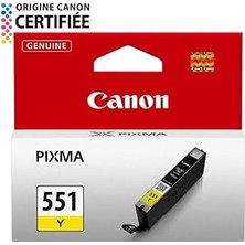 TeknoKapsül Canon CLI-551Y Yellow Sarı Mürekkep Kartuş IP7250 MX925