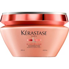 TeknoKapsül Kerastase Discipline Maskeratine Elektriklenme Karşıtı Saç Maskesi, 200 ml Çiçekli Pembe