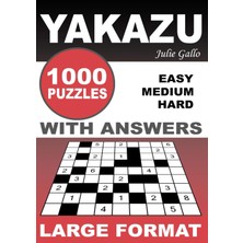 TeknoKapsül Independently Published Yakazu 1000 Puzzles Wıth Answers