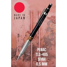 OEM TLG-405 Mekanik Kurşun Kalem, 0.5 Mm, Siyah, Ergonomik Kauçuk Tutma