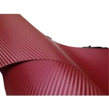 OEM Bordo Karbon Kaplama Folyosu 50 cm x 127 cm