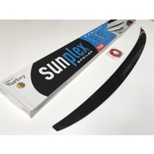 OEM Renault Symbol Bagaj Üstü Spoiler Piano Black Parlak Siyah